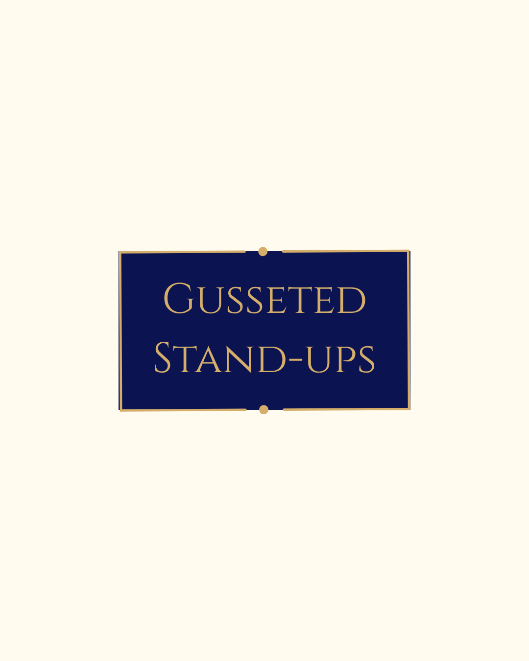 Gusseted Stand-up Deposit